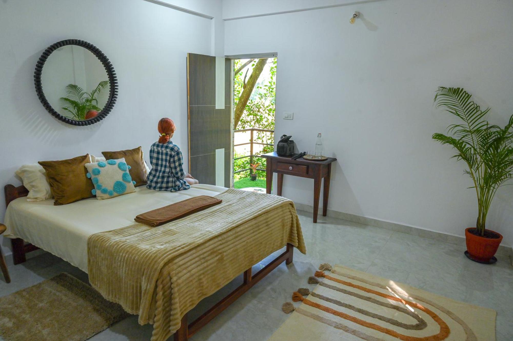 Shell House - Private Stay With Garden View In Arambol Mandrem Exterior photo